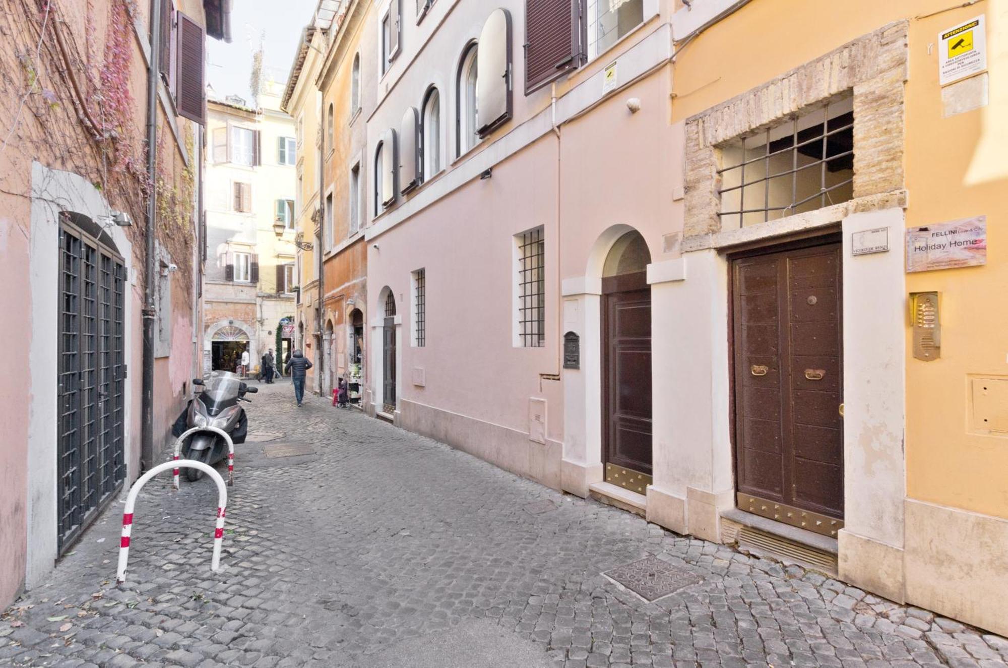 Studio Vicolo De Renzi Trastevere Řím Exteriér fotografie